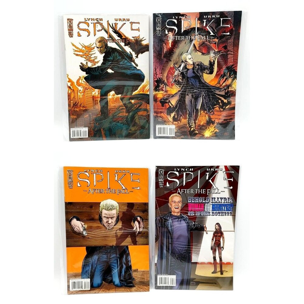 Spike: After The Fall #1 2 3 4 (2008) CVR-B & A IDW Publishing Lot Of 4